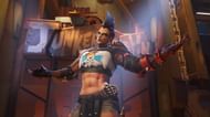 Junker Queen hails from Junkertown, Australia (Image via Blizzard)